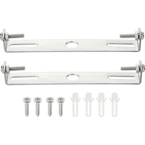 Ceiling Hanging Plate, 115 x 18 x 17 mm Lighting Fixture Mounting Bracket for Home Office Chandelier, 2 Sets (1/5)