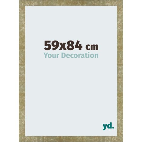 Cadre Puzzle 59x84 cm - Or Antique - MDF - Mura. (1/5)