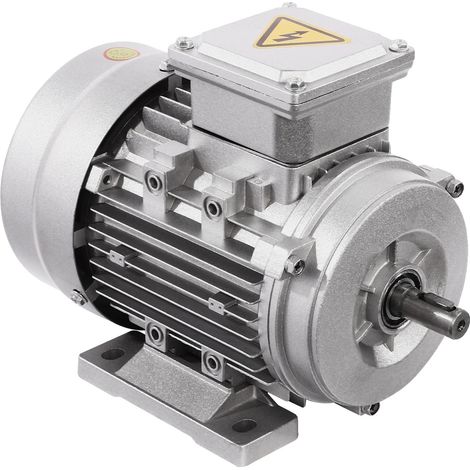 Moteur Électrique, Triphasé, Bobine en Cuivre Pur (1/2)