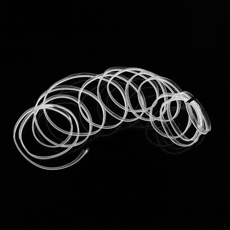5 Meter langer LED-Ambientelichtstreifen mit EL-Rand für die Fahrzeugmodifikation, Stromversorgung über den Zigarettenanzünder, weiße Innenraumbeleuchtung. (1/5)