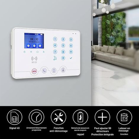 MR1-JD-W06 Wireless GSM APP Alarm System (1/4)