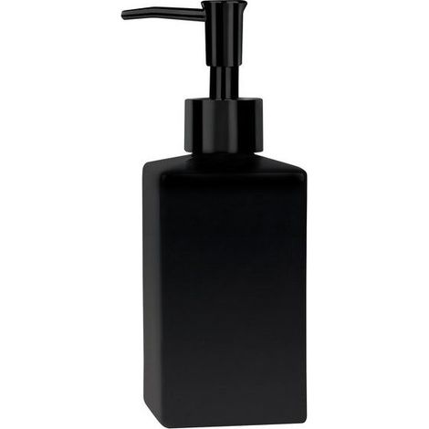 Distributeur de savon Céramique QUADRO-MATT Noir mat (1/4)