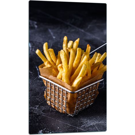 TAGLIERE IN VETRO 30x52 PATATINE FRITTE (1/5)