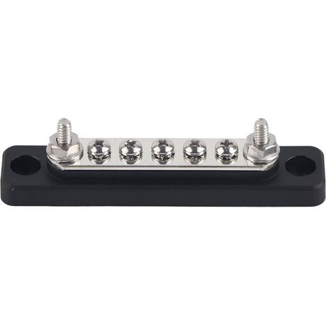 Bloc de jonction de borne électrique de barre omnibus à 5 positions avec 2 goujons AC 300V DC 48V (1/5)