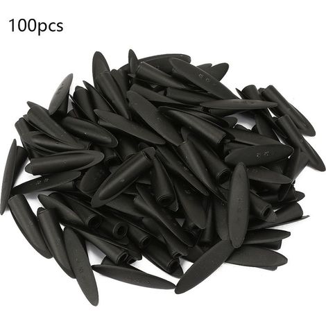 100 chevilles in wood of 9,5 mm for template of drilling of pocket, accessories for tools of travail (black) (1/5)