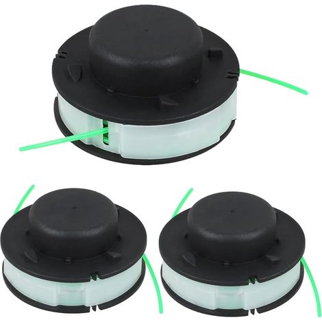 Juego de 3 carretes de repuesto para Stihl C2-2, compatibles con la desbrozadora Stihl FSA 56.