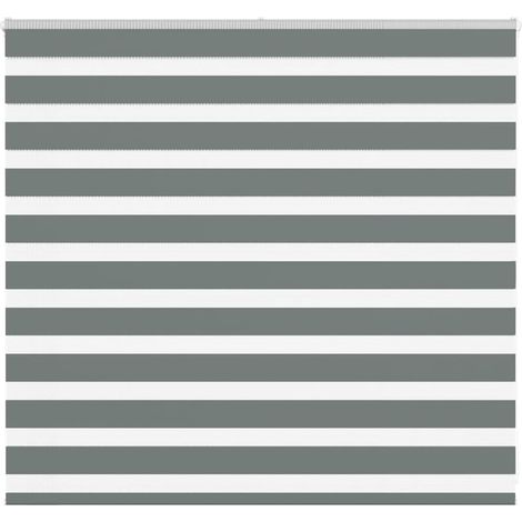 Doppelrollo Dunkelgrau 160x100 cm Stoffbreite 155,9 cm Polyester