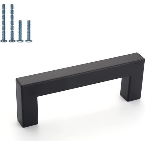 Poignées de porte d'armoire en acier inoxydable avec entraxe de 96 mm (1/5)