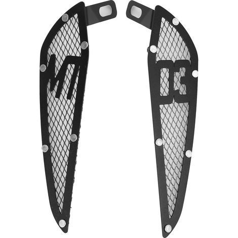 Garniture d'admission d'air pour réservoir de carburant de moto, 2 pièces, remplacement en aluminium pour MT03 2020 – 2021 (1/5)