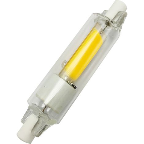 Ampoule halogène R7S blanc chaud (1 unité), 78 mm, 10 W, 220 V. (1/2)