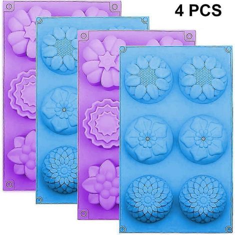 Moule en silicone pour gâteaux, chocolats, gelées, puddings et desserts (1/3)
