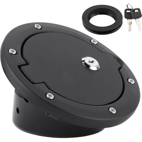 Fuel tank cap locking cover - lock with 2 keys Szzt04145 suitable for Wrangler 2007-2018 2/4 door