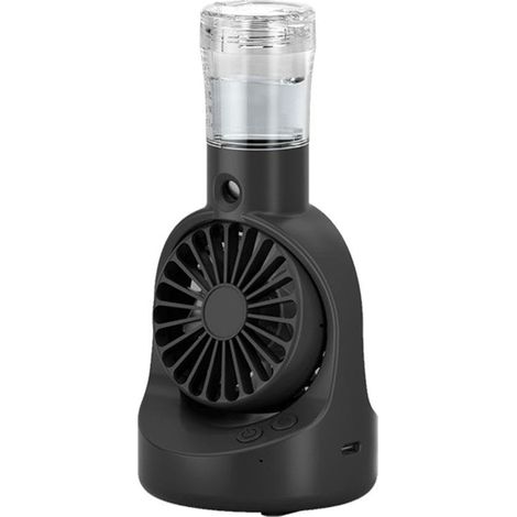 Ventilateur brumisateur portable avec brume, haute vitesse, 2 en 1 personnel, 800 mAh, pour l'extérieur