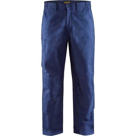 Pantalon de travail industrie poches genouillères BLAKLADER 1726 - Bleu foncé - 54 - Jambes courtes