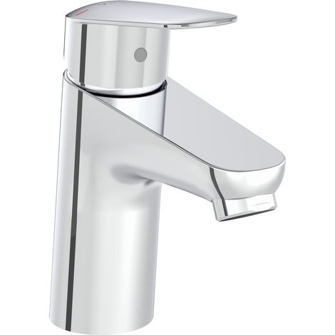 Vitra Flow Round Basin Mixer Tap - Chrome (1/2)