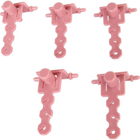Spannvorrichtungsteile für Strickmaschinen, robuster Kunststoff, einfache Bedienung, stabiler Adapter für Reparatur und Austausch (1/5)