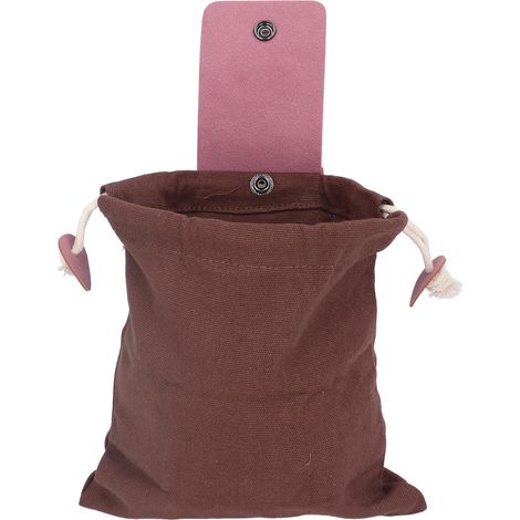 Sac de Cueillette Design Boucle 2 Livres Léger Portable Toile Pliable Poche Pratique Extérieur (1/5)