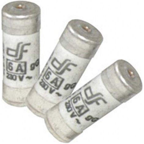 Fusibles con indicador: 6 amperios (3 piezas)