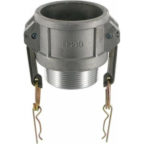 Raccord Kamlok Typ B DN25. AG 1. Alu