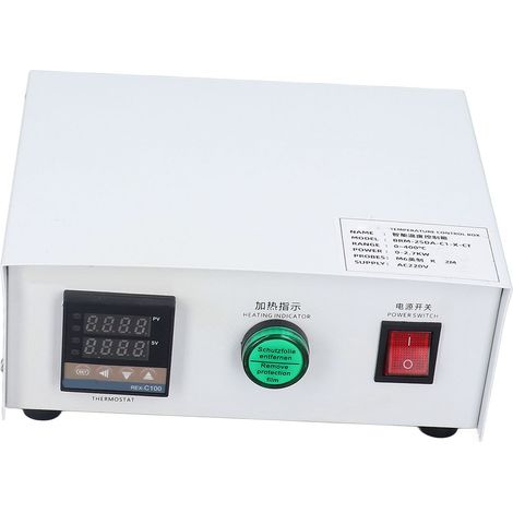 Heizungstemperaturregler PID-Selbstoptimierung Thermoelement Digitales Temperaturregelungsbox-Kit AC220V1 Meter / 3,3 Fuß (1/5)