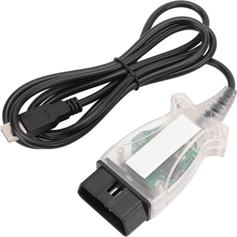 K+DCAN Câble avec Interrupteur OBD2 Diagnostic Auto USB pour BMW E60 E61 E81 E70 E83 E87 E90 E91 E92 E93 (1/5)
