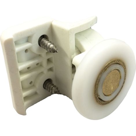 Ricambio ruota cuscinetto rotella bianco serie Hit curvo 2B MKS181