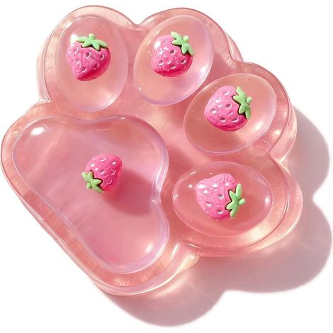 Große, ultraweiche, erdbeerförmige Katzenpfote – perfekt zum Stressabbau. Ein knautschbares Stressspielzeug für Kinder und Erwachsene. Ideal als Geschenk für Feiertage, Geburtstage oder andere besonde (1/5)