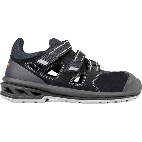 Pezzol Atlantis XS 10 S1PS SC FO SR ESD-Sicherheitssandalen -  - Schwarze
