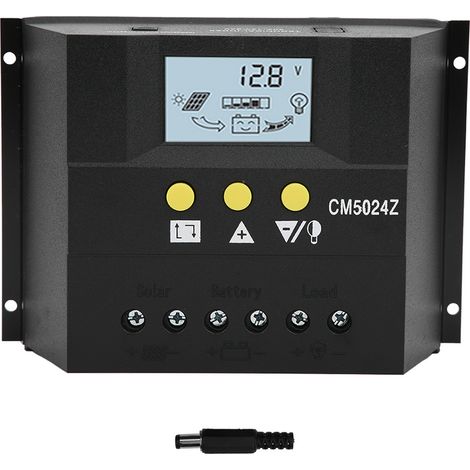 50A 12V/24V PWM-Solarladeregler mit Temperaturregelung und Schutz