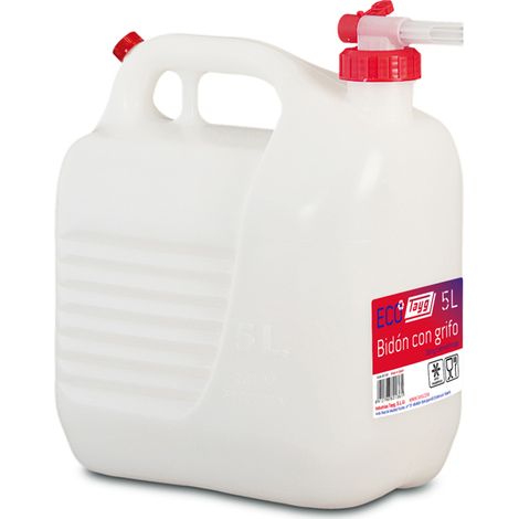 JERRYCAN AVEC BOUCHON ET ROBINET (1/3)
