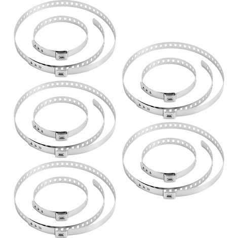 ® 10PCS Collier Soufflet Cardan Universel - Acier Inoxydable - 20mm-50mm et 50mm-120mm