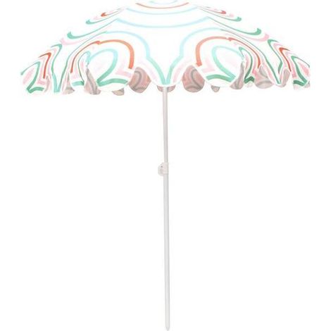 Progarden Parasol Été 160 cm Orange et Vert