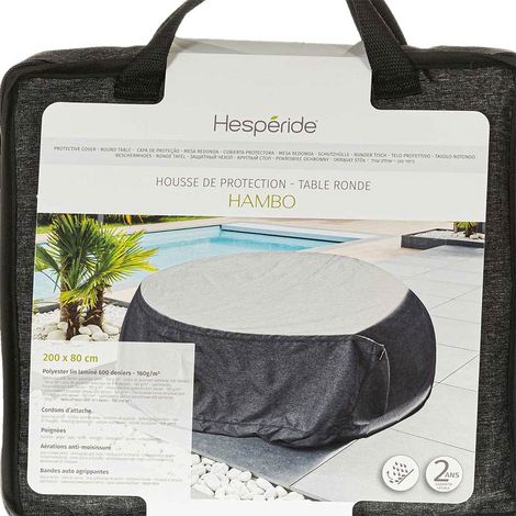 Copertura protettiva hambo per tavolo rotondo 200x200x80cm - Hespéride (1/2)
