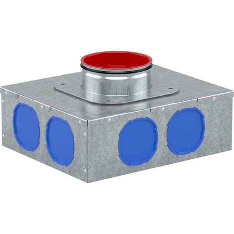 Kermi x-well Verteiler VMR1, rund NW125, 8-fach - Y2202000020K