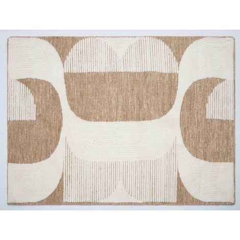 Tappeto loomia rettangolare 120x170 cm beige - Atmosphera créateur d'intérieur (1/2)