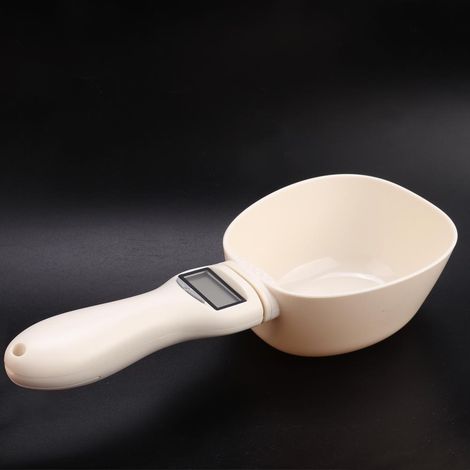 Cuillère doseuse électronique portable pour aliments pour chats et chiens, balance de cuisine (1/5)