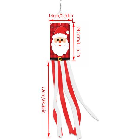 Girouette de Noël, décoration extérieure, décoration de terrasse, girouette - 30 cm - 70 cm - Style 4