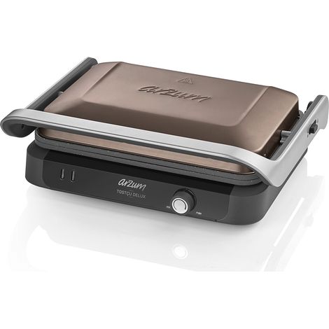 Arzum Tostçu Delux 1800W, Kontaktgrill Sandwichmaker Sandwich-Toaster (1/4)