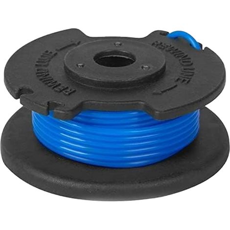 Convient pour le coupe-bordures Homelite AC41RL3B à alimentation automatique double, bobine de fil de 0,065 po, paquet de 1/3 (1/5)