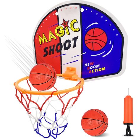 Panier de Basketball- 1 boule, Mini Panier de Basket Interieur (1/5)