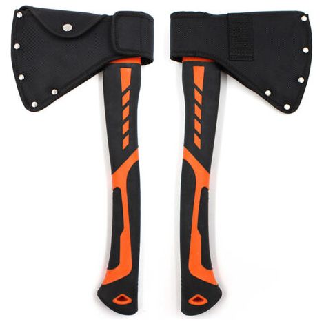 BUNTHAUS 2 Pcs Gaine de hachette pour ceinture, housse de hache de camp Gaine de hache réglable épaisse et suspendue à la taille Housse de hachette réglable à suspendre à la taille et protection ave (1/4)