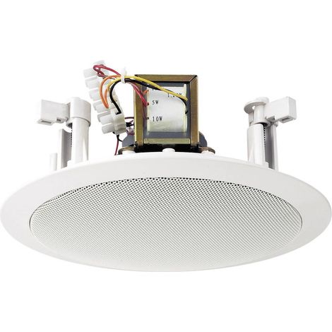 Haut-parleur ELA encastrable Monacor EDL-26 10 W blanc 1 pc(s) (1/2)