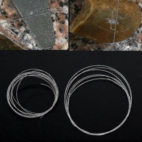 Lame de scie à fil diamanté de 1 mètre pour granit, pierre, verre et bijoux (HK) (1/3)