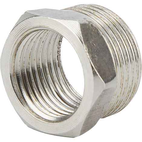 5 Stück G1/2” Edelstahl-Rohrverschraubungsadapter für Bad und Küche (A) (1/5)