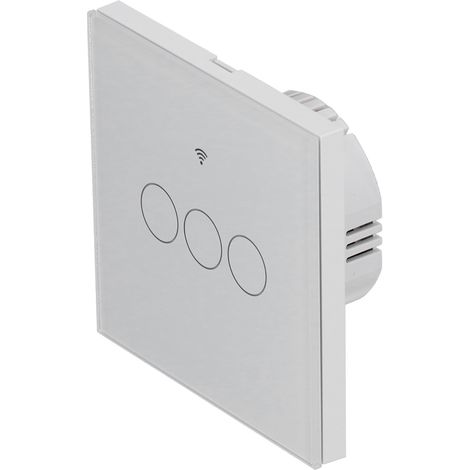 Interrupteur tactile triple Tuya Zigbee (norme européenne), 100–240 V, 50/60 Hz (1/5)