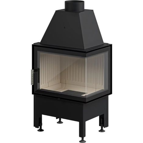 Insert à bois d'angle Smart 2L/PXT 57 cm - Droit