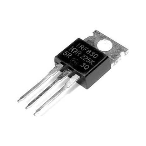 Transistor N-Mosfet 500V 4,5A 75W TO220  IRF830PBF