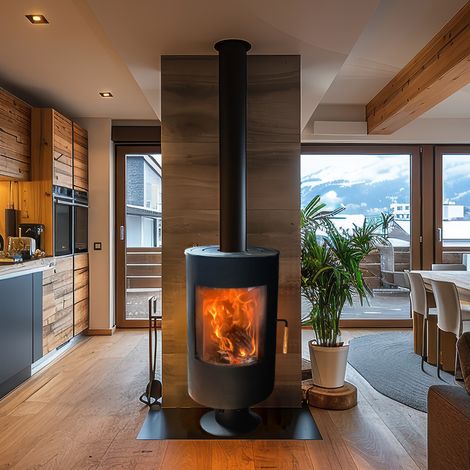 Poêle à Bois 8,2 kW Sannover