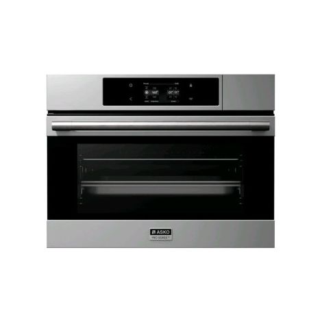 Asko Pro Series OCS 8476 S. Dimensione del forno: Media, Tipo di forno: Forno elettrico, Capacità interna forno totale: 51 L. Posizionamento dell'apparecchio: Da incasso, Colore del prodot... - 459495 (1/3)