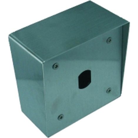 COMELIT Boit/saillie/vigi Boîtier en saillie pour lecteur VIGIK ou T25. Façade et boîtier inox 3mm d'épaisseur